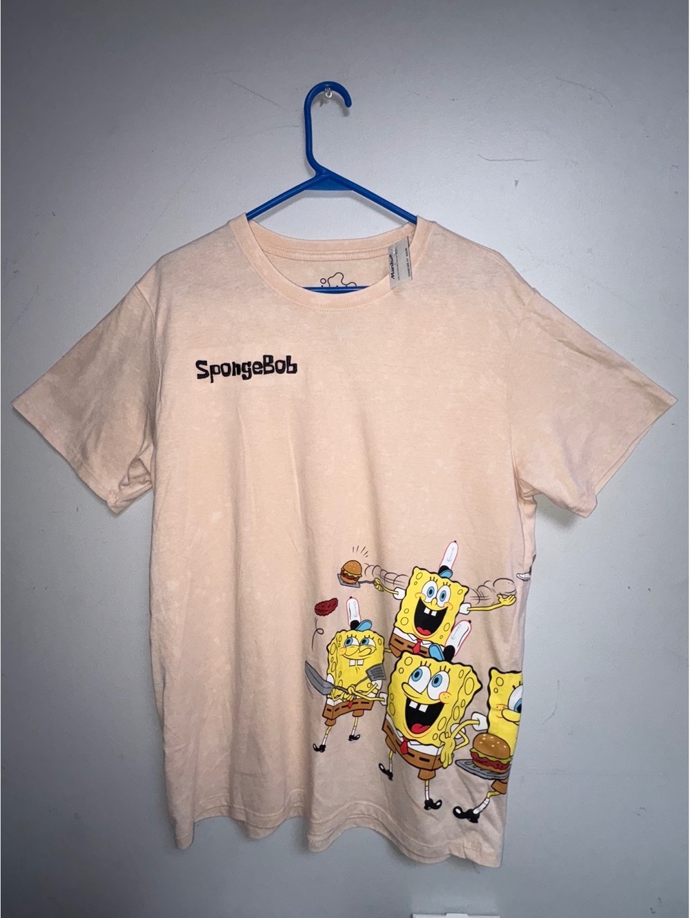 NWT Nickelodeon SpongeBob SquarePants Graphic T-Shirt Large